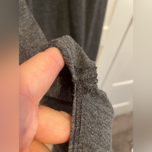 LUNYA Restore Organic Pima Cotton Maxi Dress Medium in Grey - Picture 6 of 7